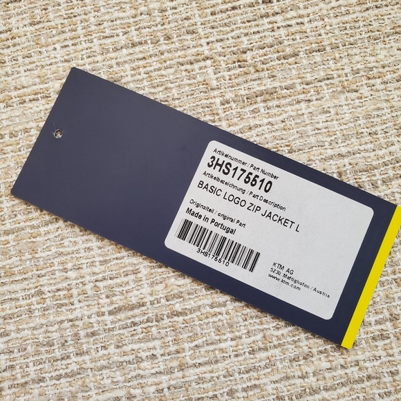 Husqvarna Basic Logo Zip  Motorcycle Jacket - Picture 7 of 7